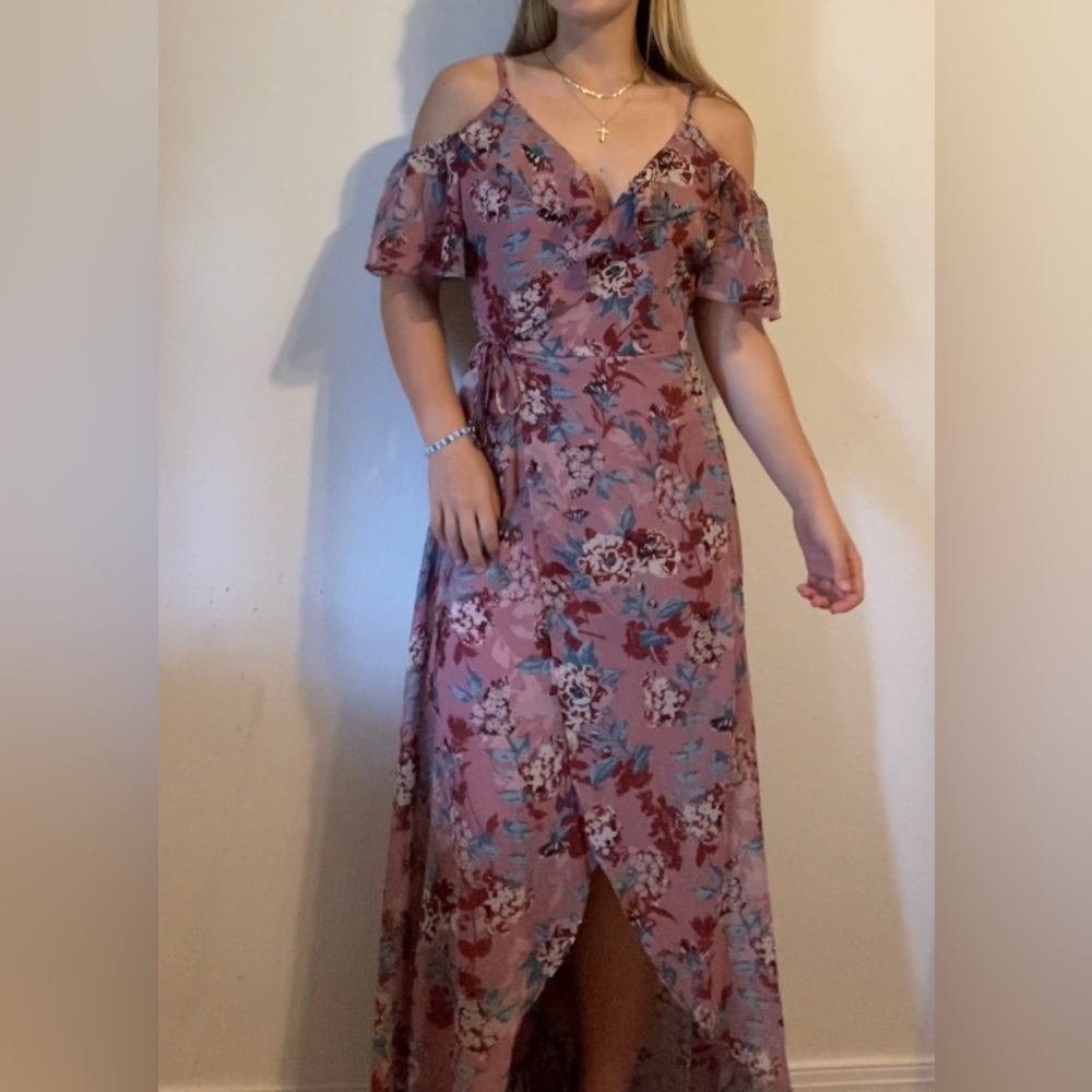 As U Wish Wrap Dress